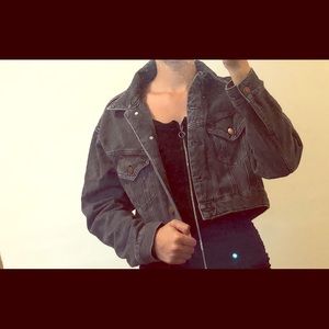 Cropped Denim Jacket by Zara